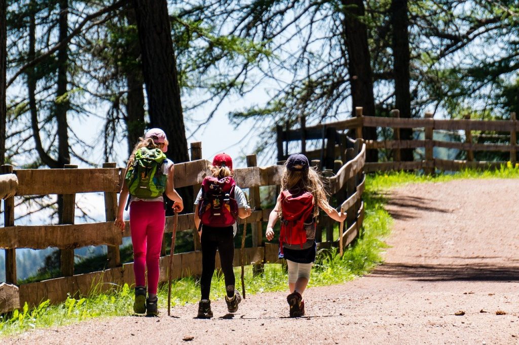 25 мая стартовала программа детского туристического кэшбэка 9 children girl hiking 4355469