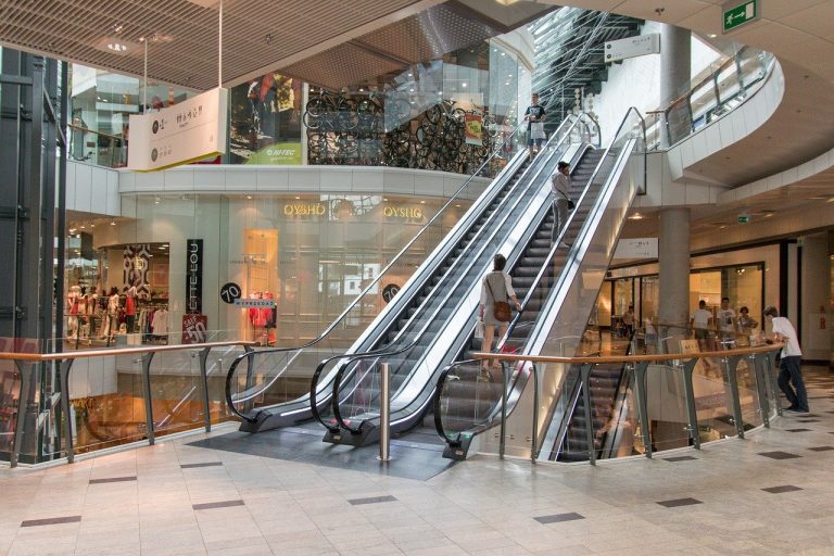 stairs shopping mall shop 906723