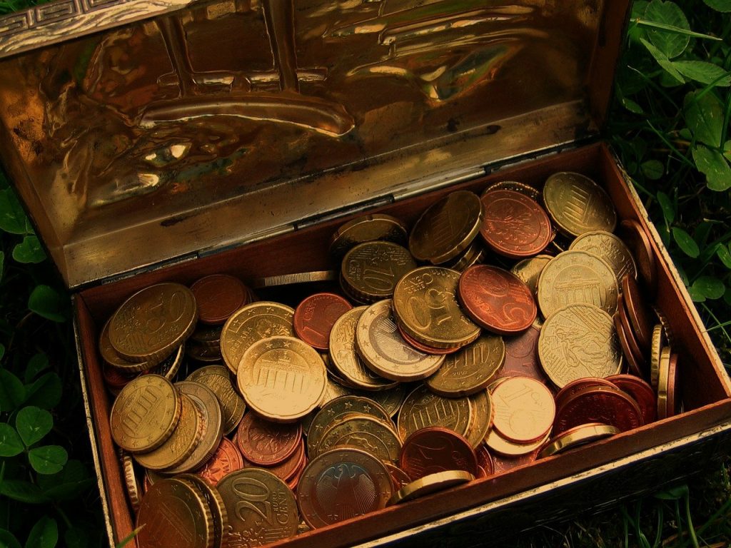 treasure treasure chest euro 76214