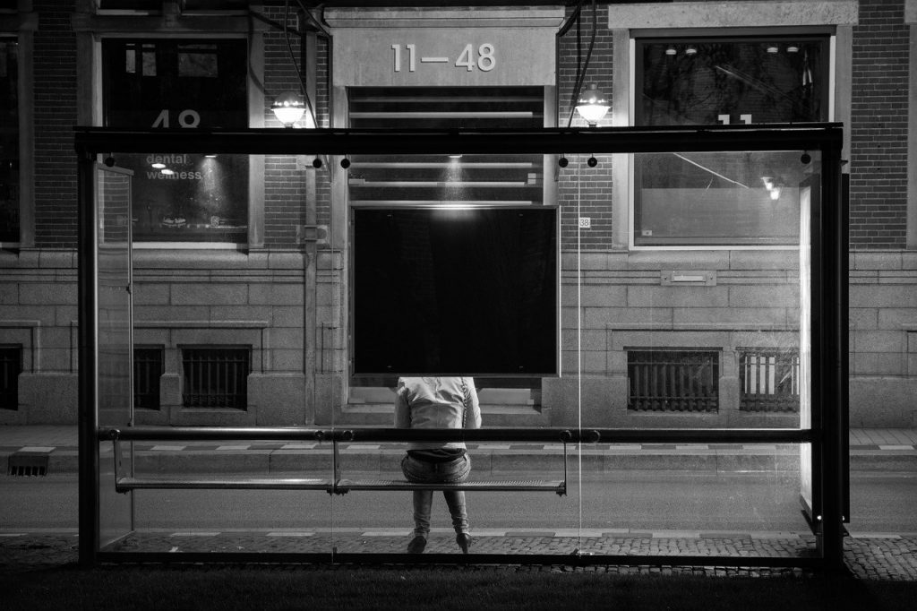 У 6 автобусных остановок и одной аллеи появились названия 8 bus stop waiting public transport 384617