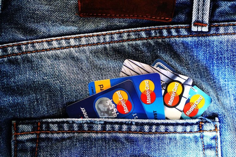credit cards denim jeans 1583534