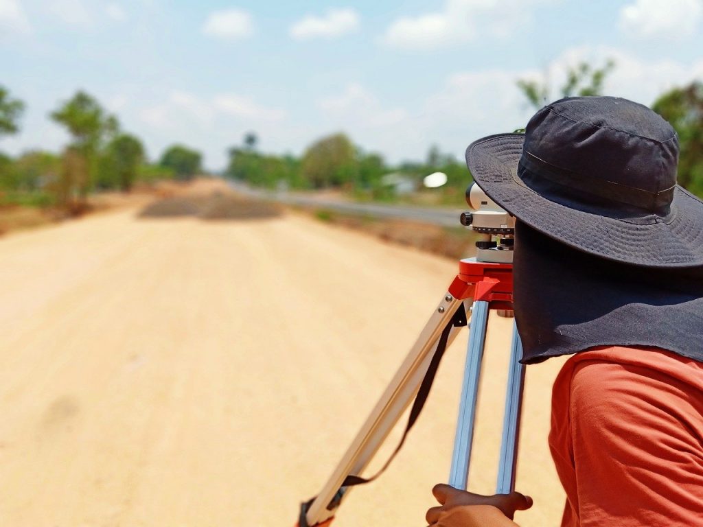 construction surveyor road 4216751