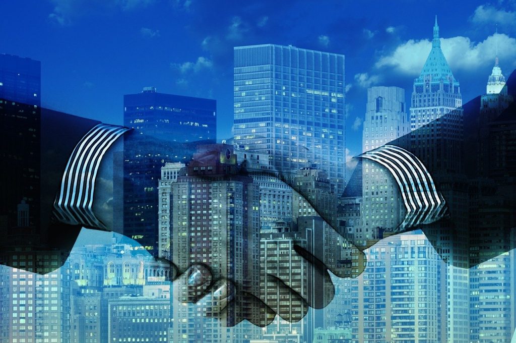 hands shaking hands company 1063442