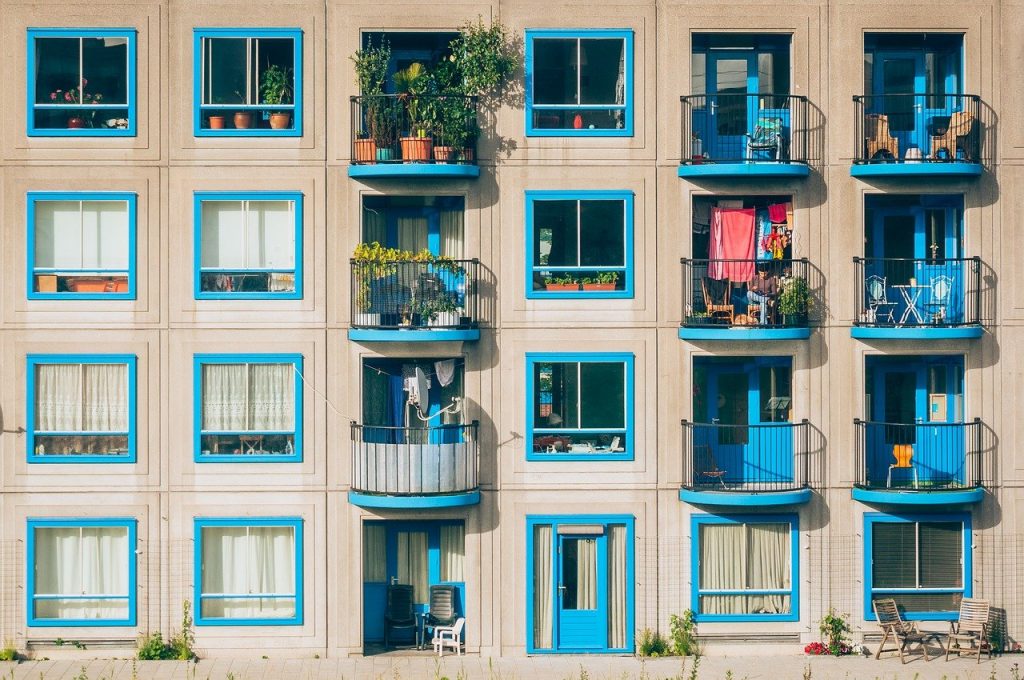 apartments architecture balconies 1845884