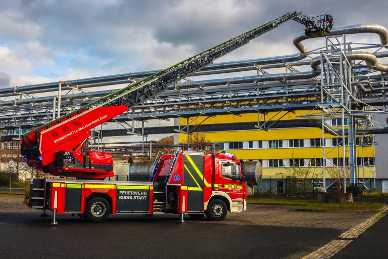 turntable ladder rosenbauer fire fighters 3851681