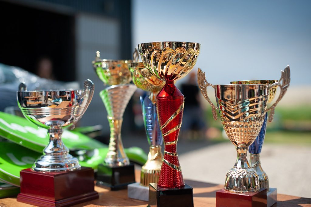 В Находке определили победителей конкурса «Твой проект» 2 cups, prizes, trophy-4278774.jpg