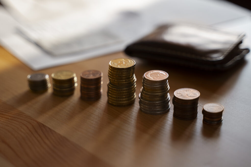 В краевой бюджет вновь внесены изменения 3 close up coins saved energy crisis expenses